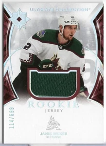 2021-22 Ultimate Rookies Janis Moser RC #188 Coyotes Jersey SN# /699 - Picture 1 of 1