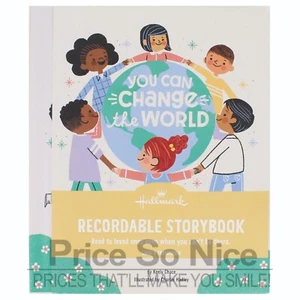 Hallmark You Can Change the World Recordable Storybook - New - Imagen 1 de 2