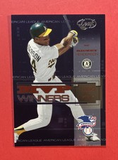 2004 Leaf Second Edition MVP Winners Rickey Henderson #MW-11 HOF