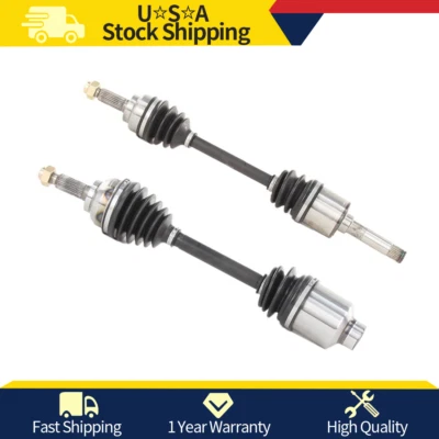 2x Par de ejes delanteros TrakMotive CV para Mazda 323 1989 1988 Foto 1 de 4