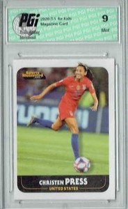 PGI 9 Christen Press 2020 S.I. for Kids #916 USWNT Trading Card