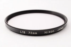 MINT Nikon Camera Lens Filter L1B 72mm Skylight UV Protect Japan - Picture 1 of 12