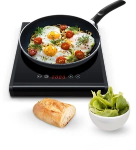 Steba HK 25 Kochfeld 2000W, Glaskeramik, mobil, Touch, Timer, für alle Töpfe - Bild 1 von 12