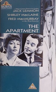 The Apartment (VHS Tape) Jack Lemmon Cert PG - Picture 1 of 2