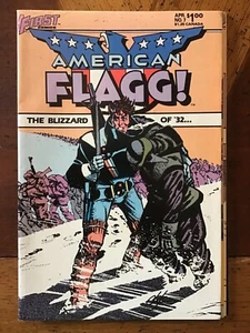 AMERICAN FLAGG (1983) # 7 FIRST COMICS, CHAYKIN - Picture 1 of 3