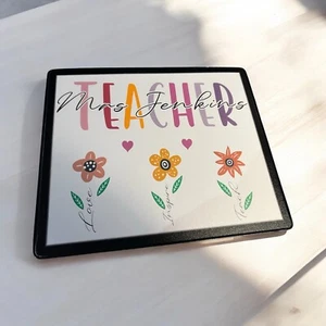 Personalised Teacher Mouse Mat – Custom Name Gift -End of Term It takes sparkle - Photo 1/2