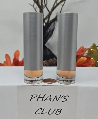 Calvin Klein Contradiction - 2 x 0.33oz EDP Floral Woody Musk Perfume for Woman - Image 1 of 3