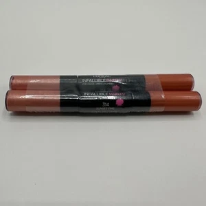 L'Oreal Paris Infallible Paints Eye Shadow Duo 314 Sunset Fire Sealed Lot Of 2 - Picture 1 of 5
