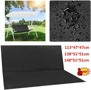 UK Replacement Swing Seat Cover Set Garden Chair Hammock Cushion 2/3 Seater - Picture 1 of 12