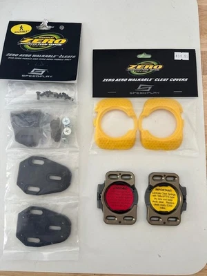 NUEVO - Botines Speedplay Zero Walkables 4 Pedales Acero Inoxidable Titanio Cromoly Cuñas Foto 1 de 4