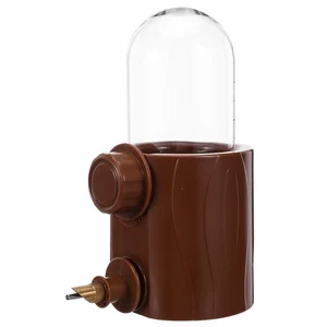  Dispensador automático de agua para jaula de pájaros - Botella alimentadora de agua colgante para loros 250 ml - Imagen 1 de 12