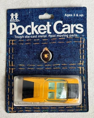 Tomy Pocket Cars No. Coche de juguete fundido a presión Toyota EX-7 04-31 vintage 1974 nuevo en paquete Foto 1 de 4