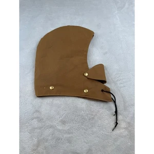 Carhartt 100 Years Anniversary Edition Brown Hood Snap On Hat Accessory - Picture 1 of 6