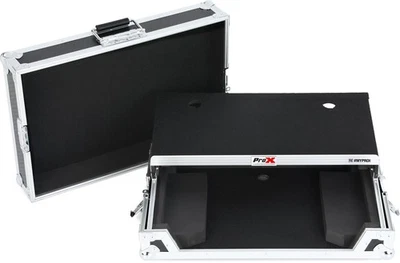 ProX X-DDJFLX4LT Flight Case for Pioneer DJ Controllers - Black and Silver - Image 1 of 4