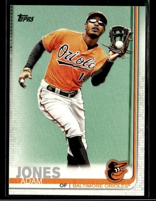 2019 Topps - #8 Adam Jones - Baltimore Orioles - Image 1 of 2
