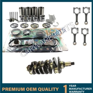 Overhaul Rebuild Kit+crankshaft+connecting rod For CAT C3.4-T Engine - Picture 1 of 6