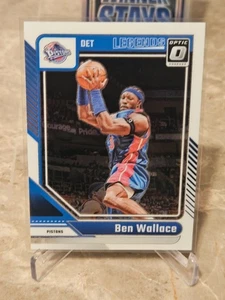 2024-25 Panini Donruss Optic Legends Base #230 Ben Wallace - Picture 1 of 1