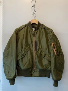 THE REAL McCOY’S L-2 Fliegerjacke Khaki Made in Japan Herren Größe 38 Gebraucht - Bild 1 von 8