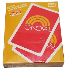 New Sealed 1983 O'NO 99 Card Game From The Makers of UNO Family Strategy Game - Picture 1 of 8