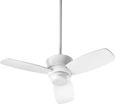 Quorum 32323-8 Gusto 32" 3-Blade Ceiling Fan in Studio White - Image 1 of 2