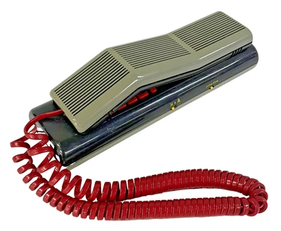 Teléfono Swatch Doble Deluxe Botón Gris Rojo Negro Rayas De Colección Años 80 sin probar Foto 1 de 4