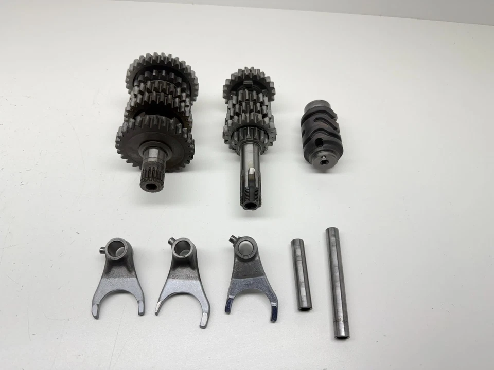 Suzuki RM125 RM 125 1996 transmisión transmisión cambio tambor horquillas ejes engranajes OEM Foto 1 de 4