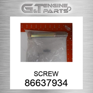 86637934 SCREW fits CASE NEW HOLLAND (New OEM) - Picture 1 of 1