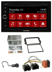 Blaupunkt MP3 DVD Bluetooth DAB 2DIN USB Autoradio für Chevrolet Aveo Epica Capt - Bild 1 von 10