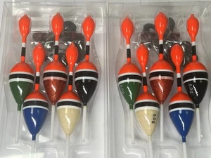 10Pcs Bobbers for Fishing Bobbers Slide Floats 5g Balsa Wood Fishing Floats - Picture 1 of 12