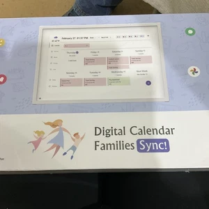 TABWEE 10.1” WIFI Calendario Famiglia Digitale Touchscreen Tabella Lavoro - Foto 1 di 3