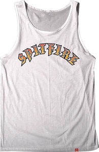 SPITFIRE OLD E FADE FILL TANK TOP LARGE-WHT/RED/GOLD FADE - Picture 1 of 1
