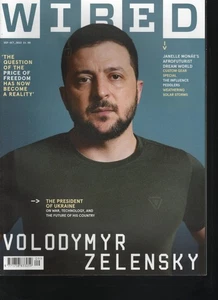 WIRED Magazine – Sept/Oct 2022 – Volodymyr Zelensky, Janelle Monáe, Ukraine Feat - Picture 1 of 2
