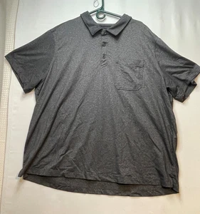 Duluth Trading Polo Hombre 2XL 1/4 Botón Manga Corta Gris Oscuro - Imagen 1 de 9
