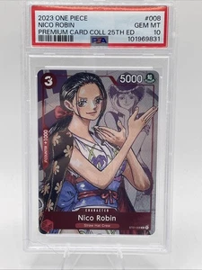 Nico Robin ST01-008 One Piece Premium Card Coll 25° Anniversario Inglese - Foto 1 di 3