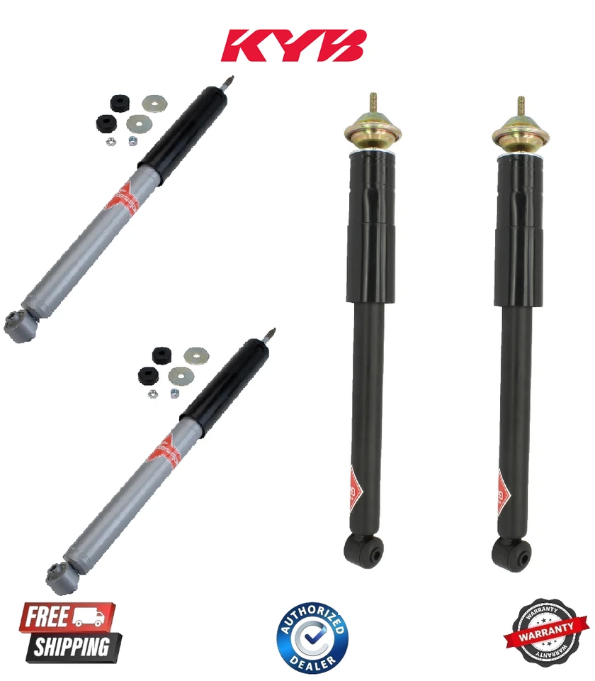 Complete KYB Front & Rear Shock Absorber For Mercedes-Benz 300SD 300SE 300SEL - Image 1 of 1