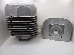 1968 Yamaha SL351 Sno Jet NOS OEM RH Cylinder 802-11321-00 & Both Cylinder Heads - Picture 1 of 13