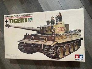 Tamiya DTW111 Escala 1/25 Tiger I Modelo De Colección ¡Con Bolsas Selladas! Interior completo! - Imagen 1 de 19