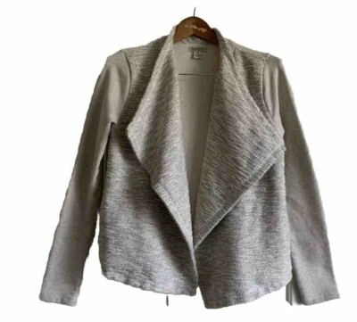 Cárdigan de mujer Lucky Brand talla M Gary manga larga drapeado frente abierto caída de agua Foto 1 de 4