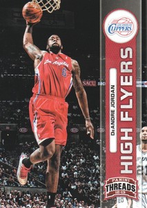 2012-13 Panini Threads Basketball High Flyers #13 DeAndre Jordan