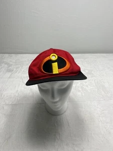 Disney Parks Exclusive Incredibles Hat Cap Adult Adjustable Red Embroidered Logo - Picture 1 of 7