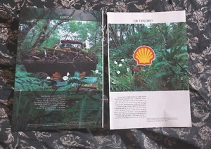 1999 Druck Ad-Shell Oil: Exploit or Explore? Umwelt respektieren - Biodiversität - Bild 1 von 3