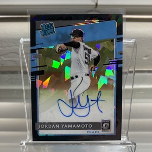 2020 Optic Rated Rookies Signatures Black Ice #30 Jordan Yamamoto Auto 11/25