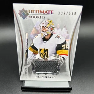 Parche RC 2023-24 UD Ultimate Collection/599 #160 Jiri Patera Golden Knights - Imagen 1 de 2