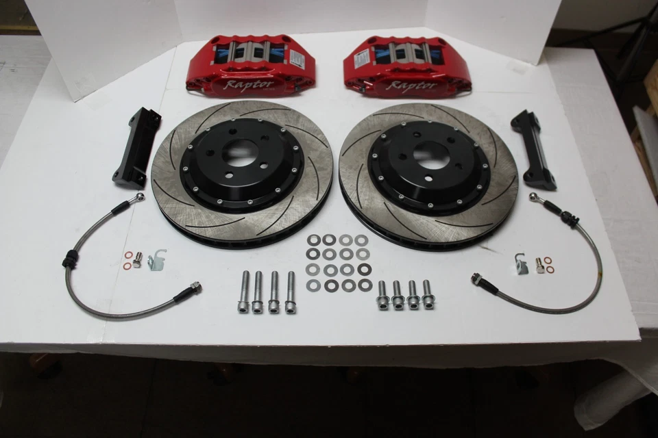 Raptor Series Front Brake Kit for 2015-2023 Ford Mustang Foto 1 de 4