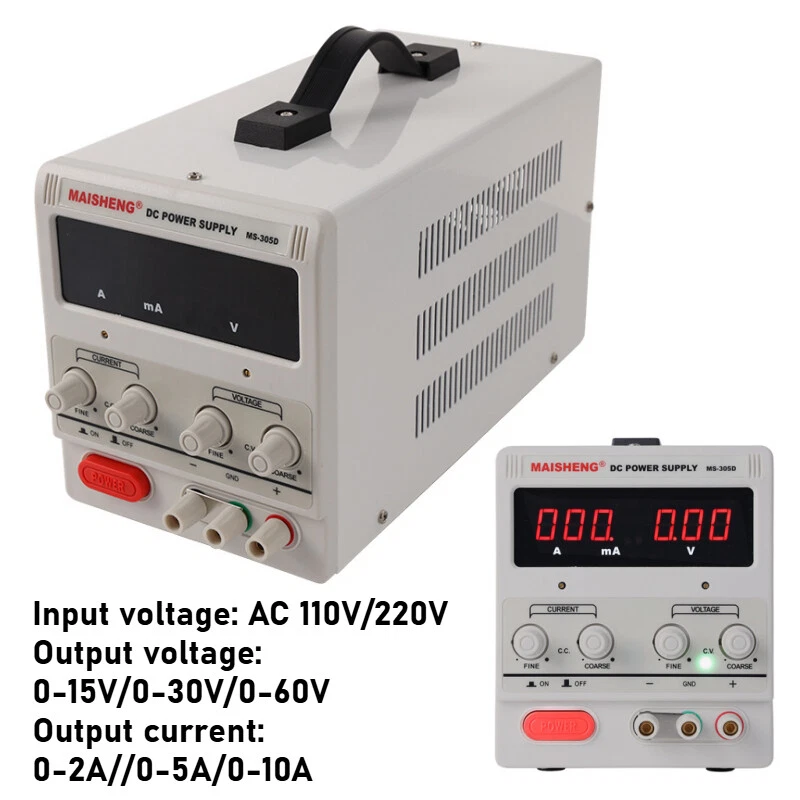 DC Power Supply Adjustable Digital Precision Variable Lab Testing - Image 1 of 4