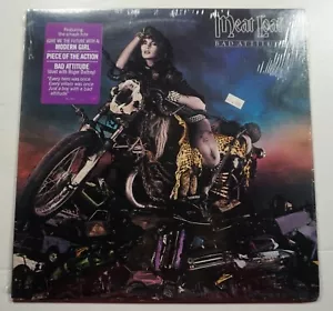 Meat Loaf - Bad Attitude LP 1984 1st In Shrink Hype Sticker NM RCA AFL1-5451 - Foto 1 di 6