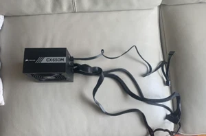 Corsair CX Series CX650M 80 PLUS Bronze Certified Semi-Modular ATX Power Supply - Picture 1 of 3