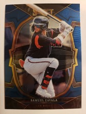 2023 Panini Samuel Zavala Select  Concourse Prizm #78 San Diego Padres 