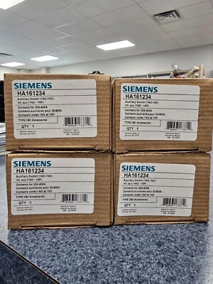 Siemens HA161234 Auxiliary Switch Contact Kit - Image 1 of 3