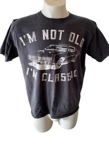 65 T-Shirt MUSTANG I'M NOT OLD I'M CLASSIC schwarz L - Bild 1 von 4